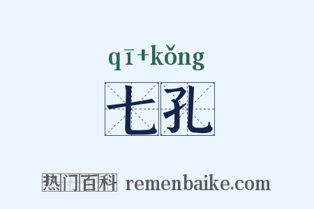 七孔是什么意思的图片